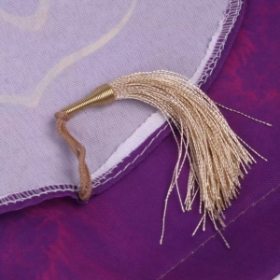 خرید بیرق خانگی یا حجة ابن الحسن العسکری - بنفش-کد 6560