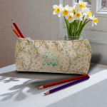 جامدادی مذهبی پارچه ای طرح ای گل یاس گل نرگس تو می آید- کد 6573