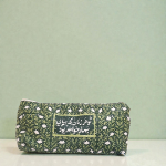 جامدادی مذهبی پارچه ای طرح تو هر زمان که بیایی بهار خواهد بود - سبز- کد 6572