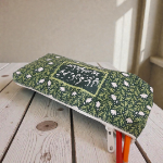 جامدادی مذهبی پارچه ای طرح تو هر زمان که بیایی بهار خواهد بود - سبز- کد 6572