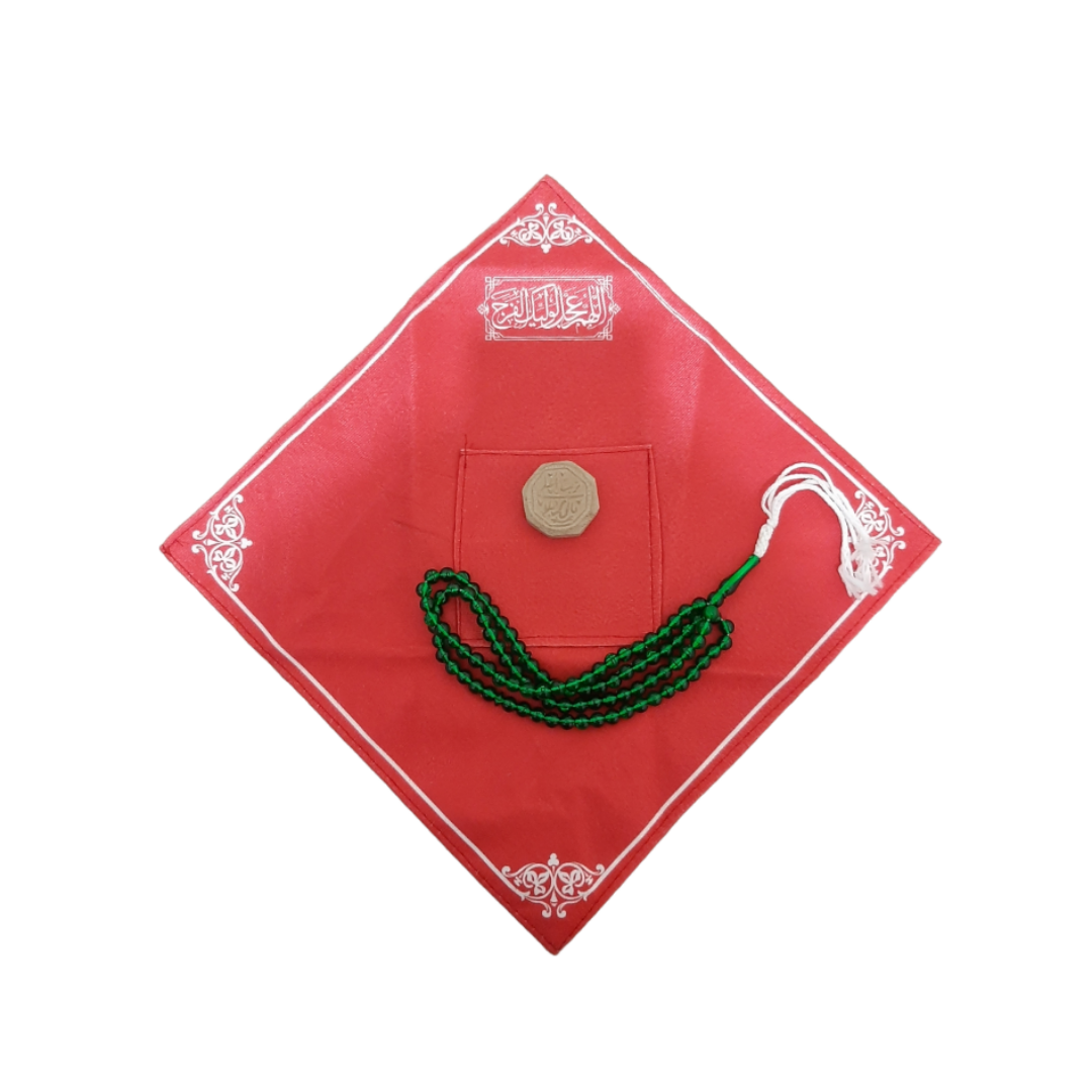 خرید جانماز طرح اللهم عجل لولیک الفرج - قرمز- کد 6581