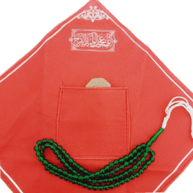 خرید جانماز طرح اللهم عجل لولیک الفرج - قرمز- کد 6581