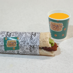 رول پک ساندویچ و همبرگر طرح نیمه شعبان مبارک - بسته 20 عددی-6589