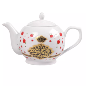 خرید قوری چینی طرح یا اباعبدالله علیه السلام - 1.5 لیتری - کد 6078-فروشگاه دیدار