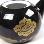 قیمت قوری مذهبی چینی طرح یا ابالفضل العباس و اباعبدالله علیه السلام - 1 لیتری - کد 6080- فروشگاه دیدار