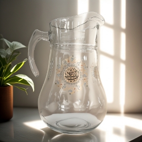 خرید پارچ بلور طرح یا اباصالح المهدی- 6592