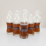 خرید استکان کمر باریک طرح یا صاحب الزمان - بسته 6 عددی- کد 6591