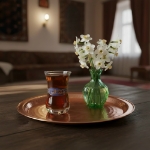 خرید استکان کمر باریک طرح یا صاحب الزمان - بسته 6 عددی- کد 6591