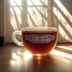 خرید فنجان بلور طرح یا صاحب الزمان- 6590