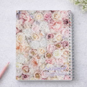 خرید دفتر سیمی خط دار طرح صلوات- 1397