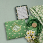 خرید جانماز دو تیکه کیفی طرح یا مهدی ادرکنی-6597