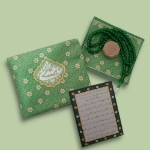 خرید جانماز دو تیکه کیفی طرح یا مهدی ادرکنی-6597