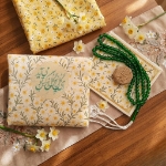 خرید جانماز دو تیکه کیفی طرح ای گل یاس گل نرگس تو می آید- 6598