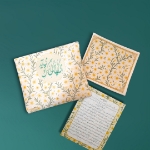 خرید جانماز دو تیکه کیفی طرح ای گل یاس گل نرگس تو می آید- 6598