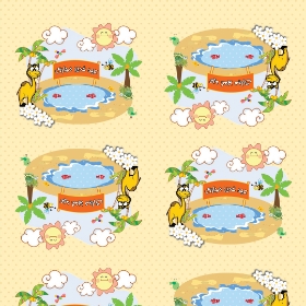 خرید کاغذ کادو طرح عید غدیر مبارک - برکه- 6635