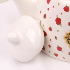 خرید ست قوری چینی طرح یا اباعبدالله - یا قمر بنی هاشم - 2.5 لیتر - کد 1925 - فروشگاه دیدار