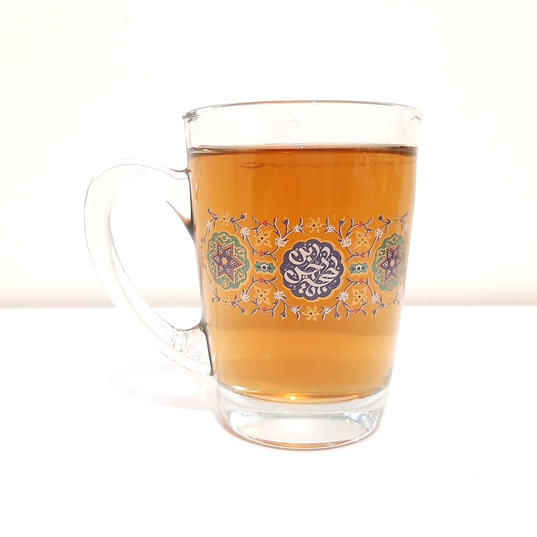 خرید استکان دسته دار بزرگ طرح حجة بن الحسن - آبی- بسته 6 عددی-6671