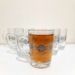 خرید استکان دسته دار بزرگ طرح حجة بن الحسن - آبی- بسته 6 عددی-6671