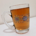 خرید استکان دسته دار بزرگ طرح حجة بن الحسن - آبی- بسته 6 عددی-6671