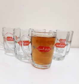 خریداستکان دسته دار بزرگ طرح حجة بن الحسن - قرمز - بسته 6 عددی- 6670