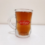 خرید استکان کمر باریک دسته دار طرح حجة بن الحسن - قرمز- بسته 6 عددی-6669