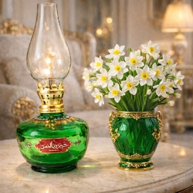 خرید چراغ گردسوز طرح حجة بن الحسن- کد 6605- فروشگاه دیدار