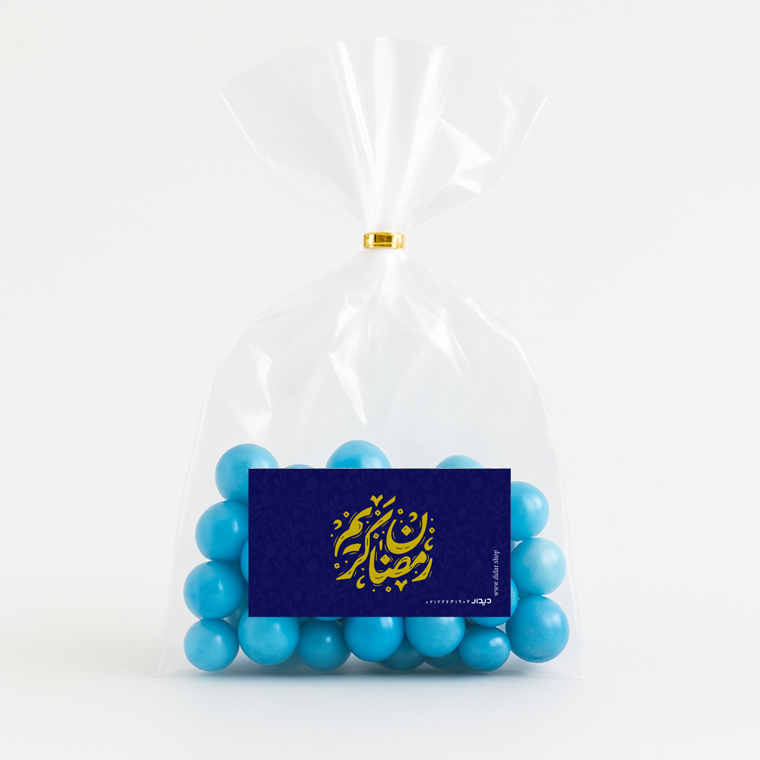 خرید برچسب مستطیل طرح رمضان الکریم - بسته 50 عددی - کد 6734 - فروشگاه دیدار