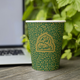 خرید لیوان کاغذی طرح رمضان الکریم - سبز - بسته 50 عددی - کد 6736 - فروشگاه دیدار