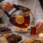 خرید قوری پیرکس طرح حسن بن علی المجتبی - کد 6760 - فروشگاه دیدار