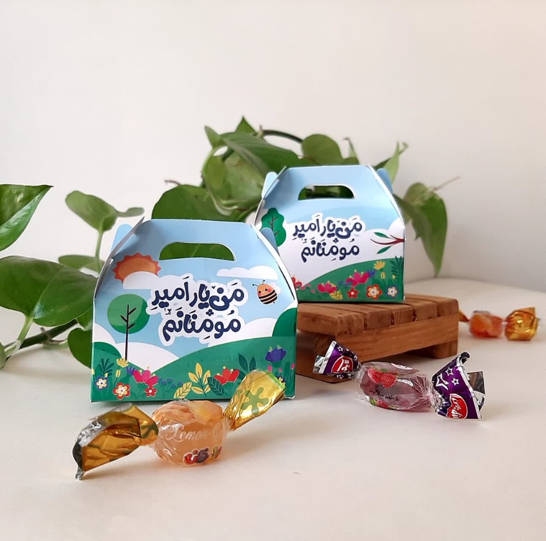 خرید جعبه شکلات طرح من یار امیر مومنانم - بسته 50 عددی- کد 6725- فروشگاه دیدار