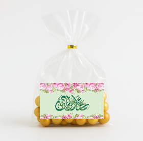 خرید برچسب مستطیل طرح علی ولی الله - بسته 50 عددی- کد 6743- فروشگاه دیدار