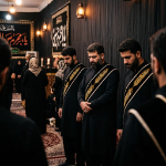 حمایل خادم طرح من چای می ریزم گناهم - حمایل محرمی- حمایل مناسبتی