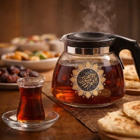 خرید قوری پیرکس طرح یا امیرالمومنین- کد 6905- فروشگاه دیدار