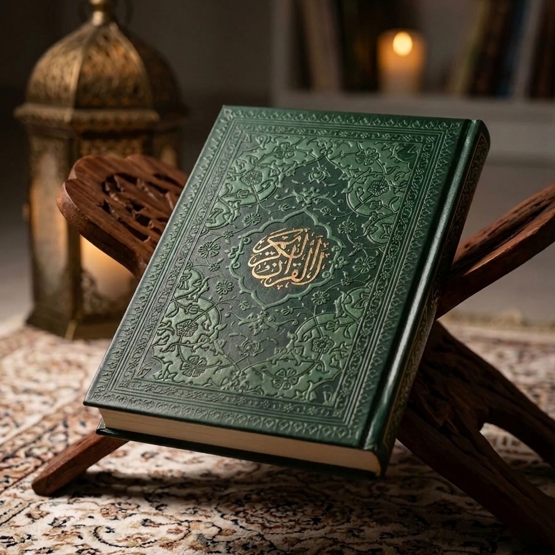خرید قرآن جیبی با ترجمه رنگی - سبز تیره- کد 6621- فروشگاه دیدار