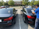 خرید استیکر شیشه اتومبیل طرح فاطمه- کد 5925- فروشگاه دیدار